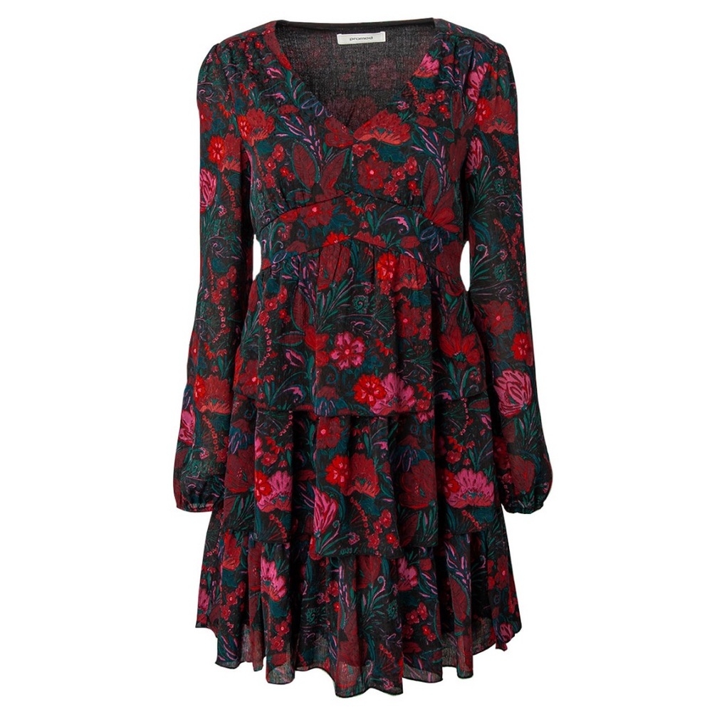 Promod Frilly Patterned Dress